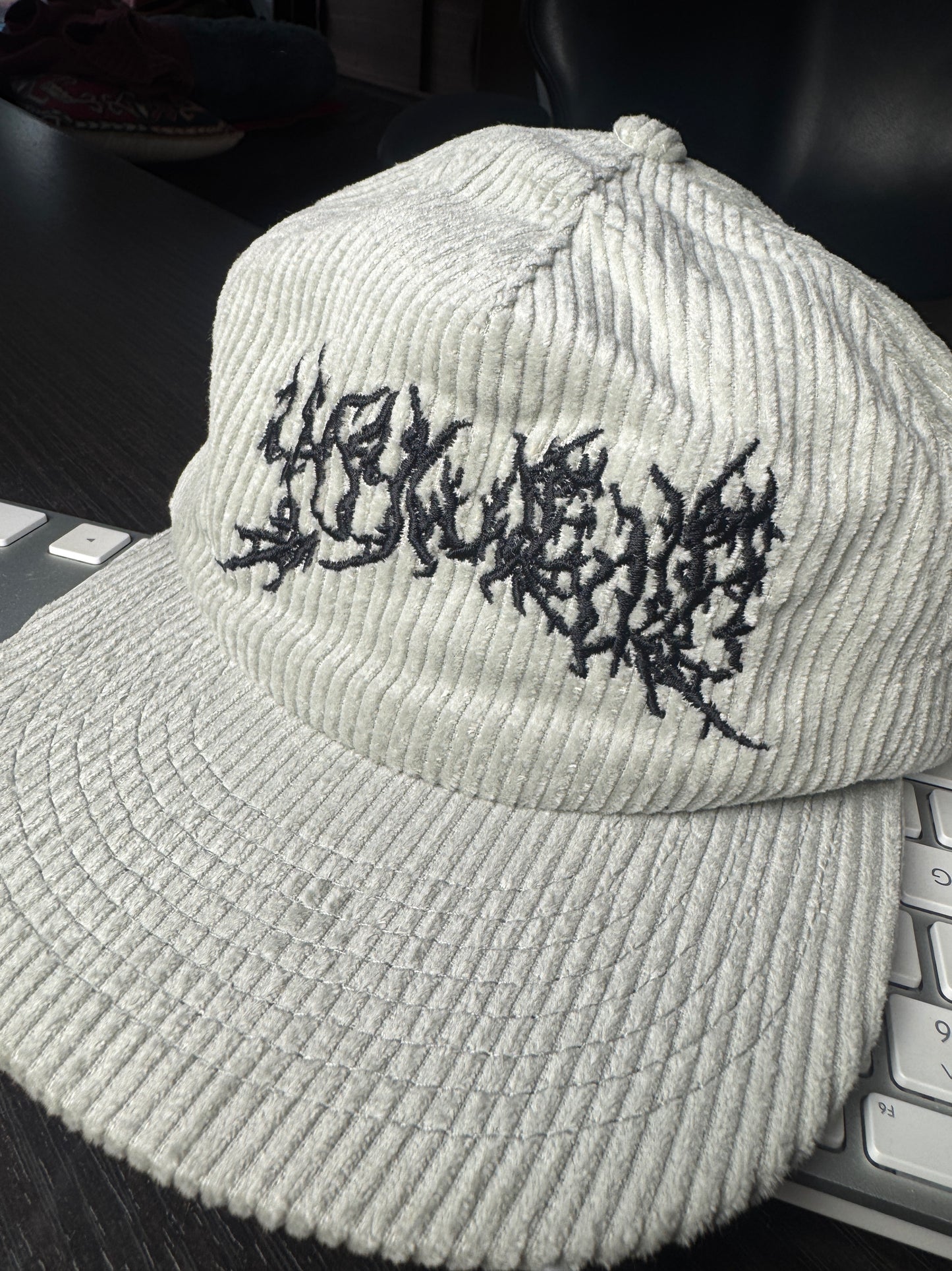 Death Metal Logo corduroy hat